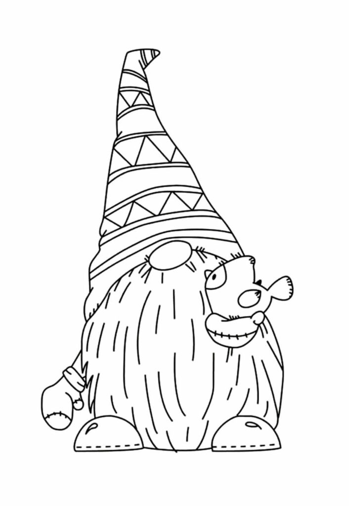 Desenho de Gnomo
