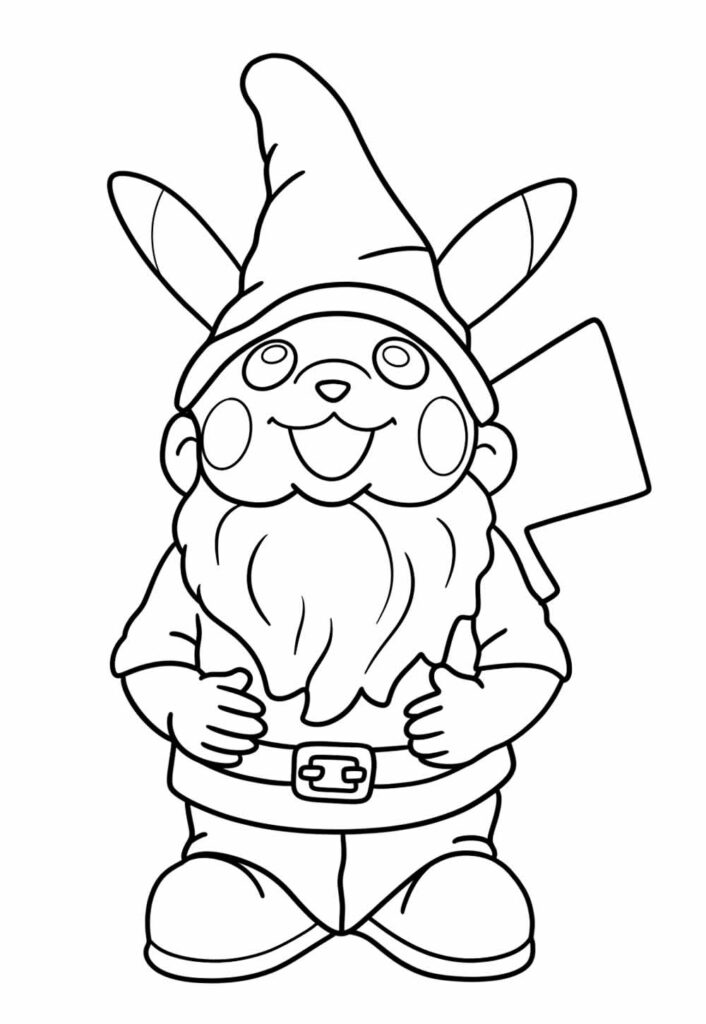 Desenho de Gnomo