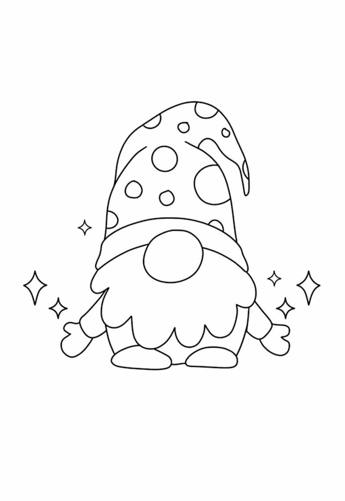 Desenho de Gnomo