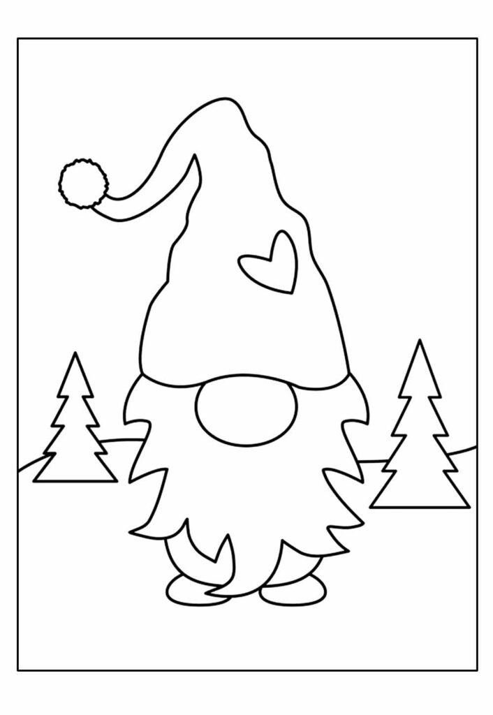 Desenho de Gnomo