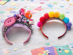 Tiaras Divertidas para Carnaval