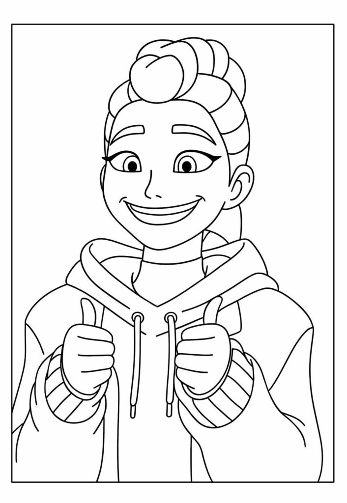 Desenho da Rumi