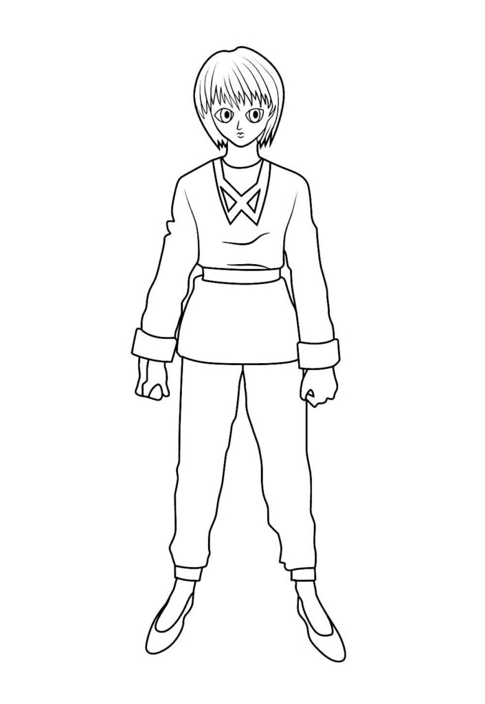 Desenho Mangá Colorir
