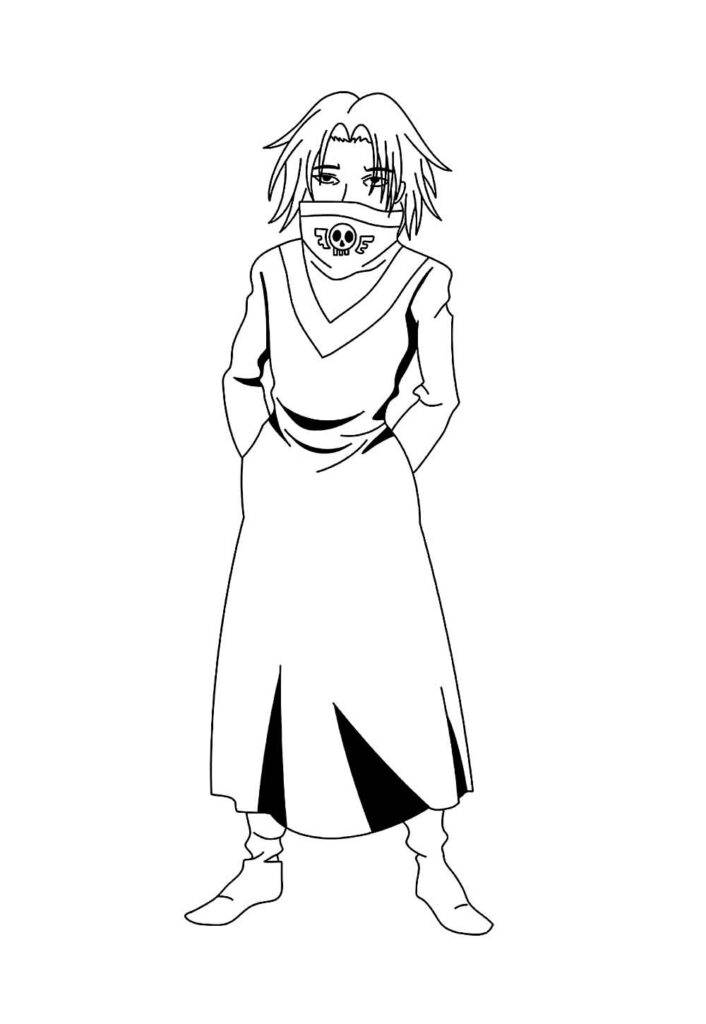 Desenho Hunter x Hunter Colorir