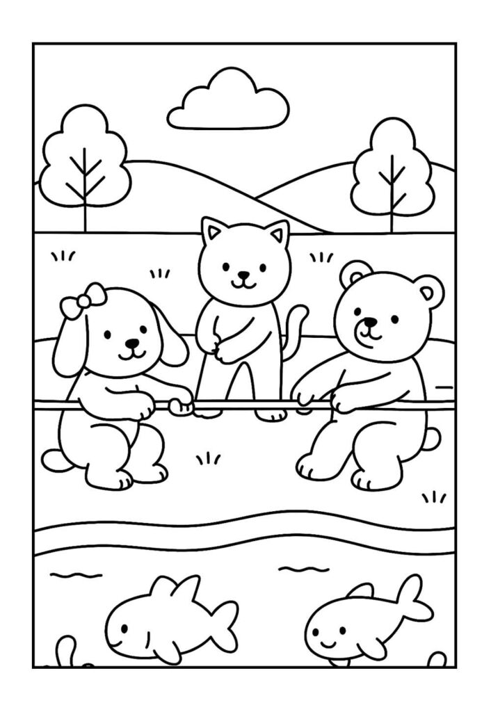 Bobbie Goods Brincando para colorir