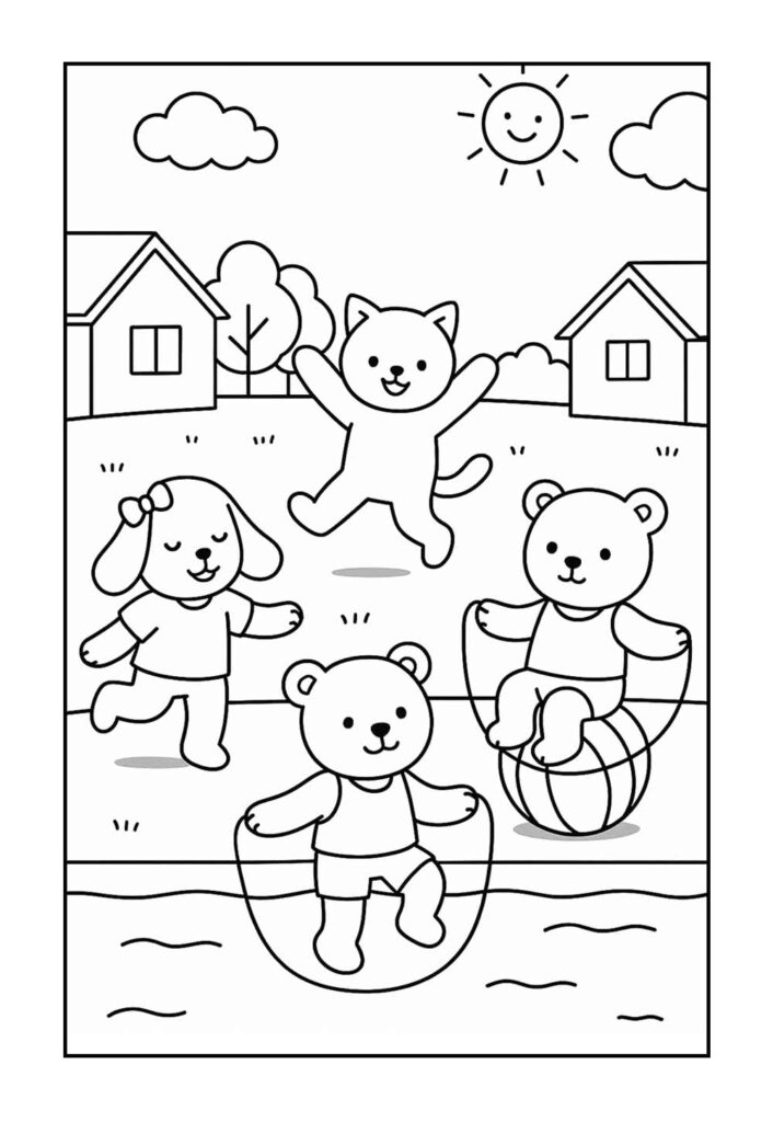 Desenho de Bobbie Goods na Rua para colorir