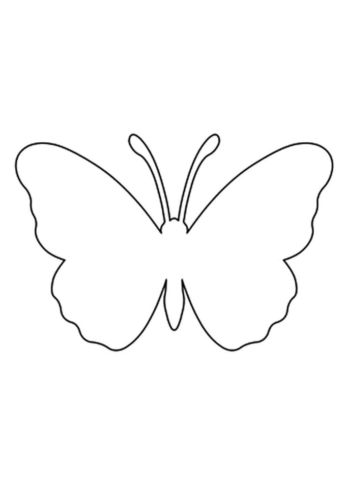 Moldes de Mariposa para imprimir