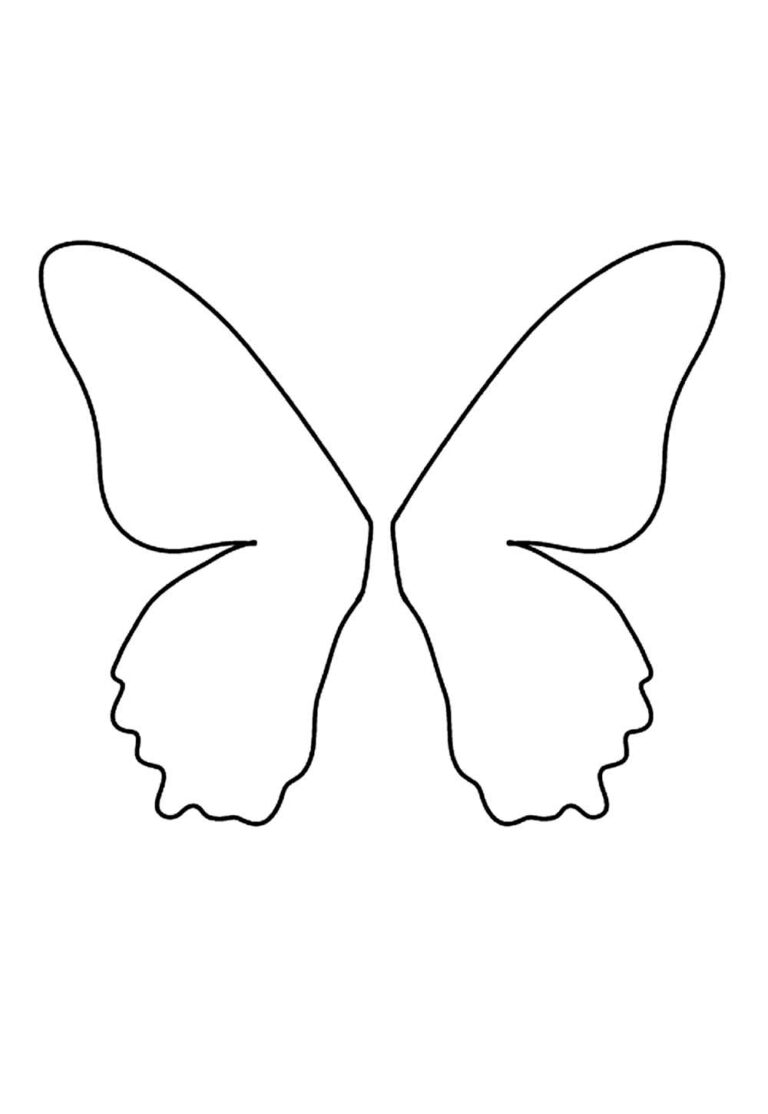 Mariposas: 20 Moldes para Imprimir - Como fazer em casa
