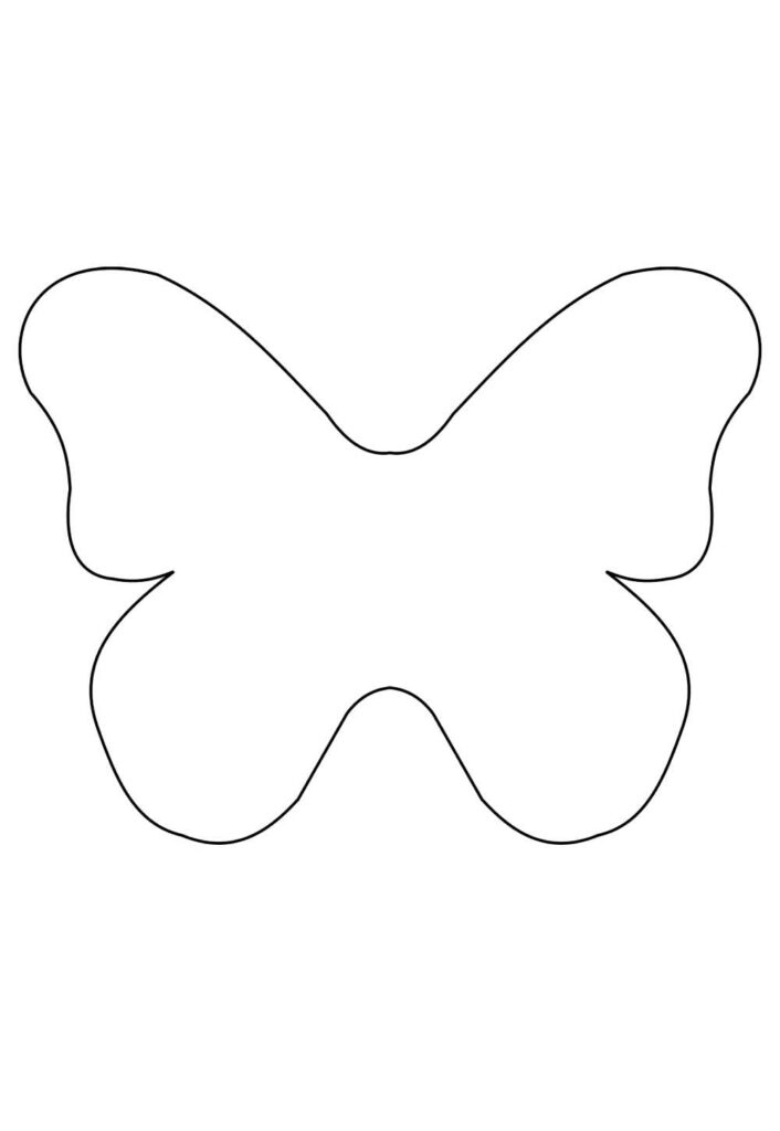 Moldes de Mariposa para imprimir