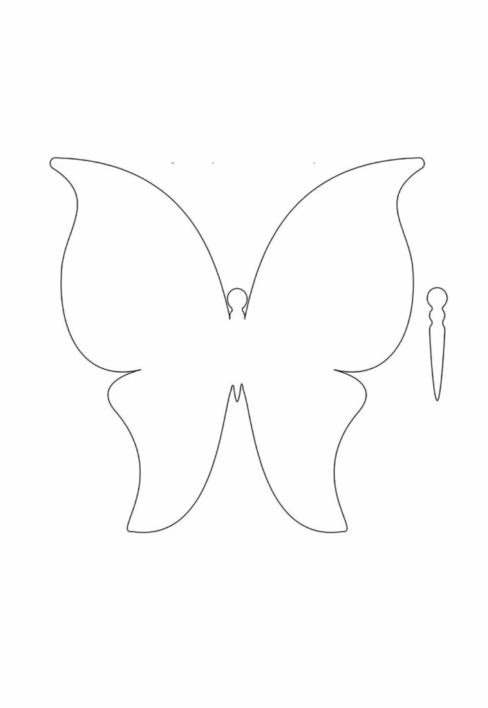 Molde Borboleta