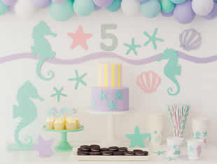 Decoração Fundo do Mar para Festa
