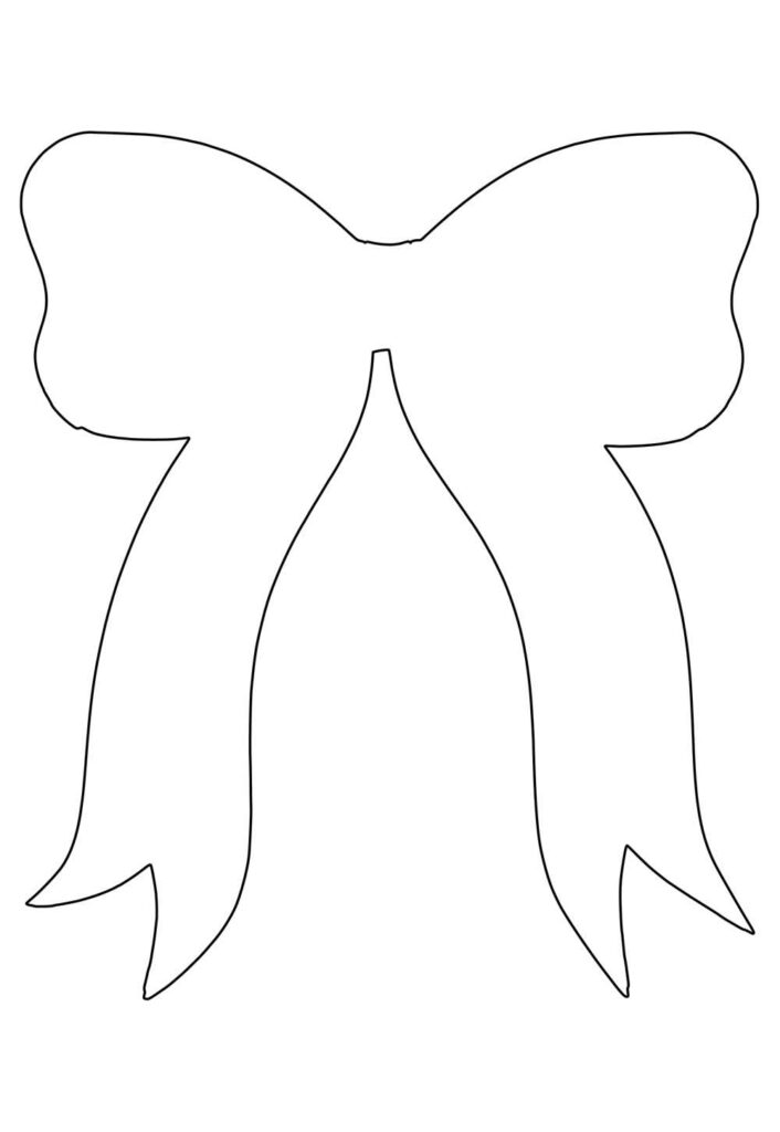 Moldes de Laço para imprimir