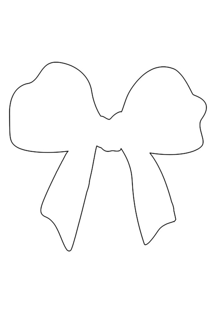 Moldes de Laço para imprimir