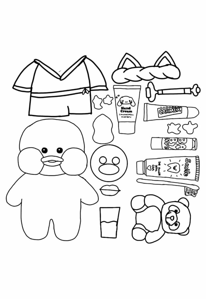 Paper Duck para pintar