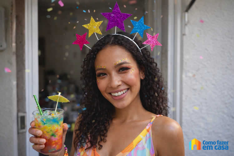 Tiara de Estrela para Carnaval