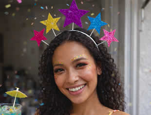 Tiara de Estrela para Carnaval