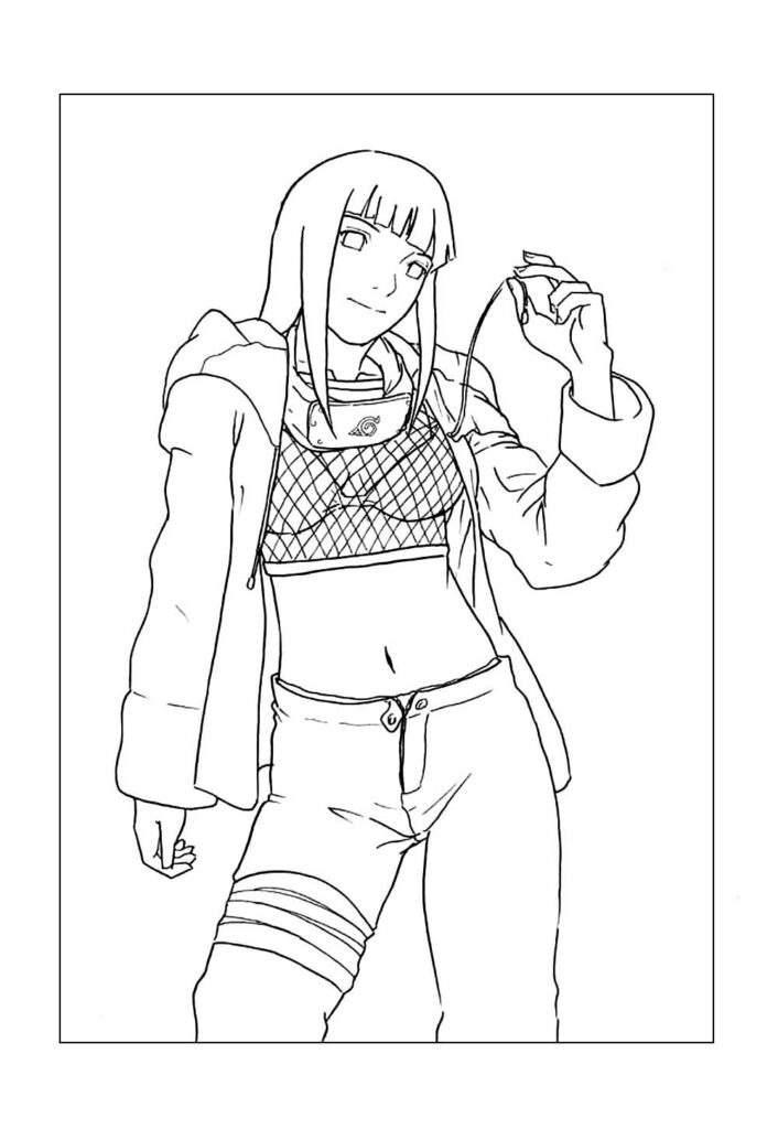 Desenho de Boruto