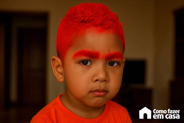Cabelo Maluco Vermelho