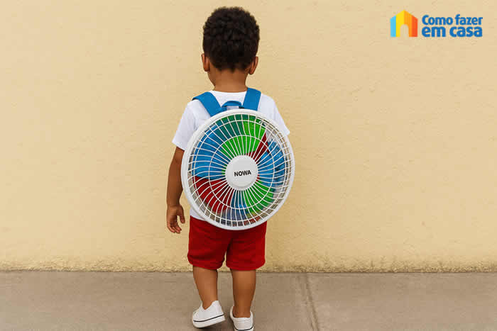 Mochila Maluca de Ventilador