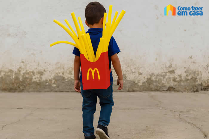 Mochila Maluca de Batata Frita - Mac Donalds