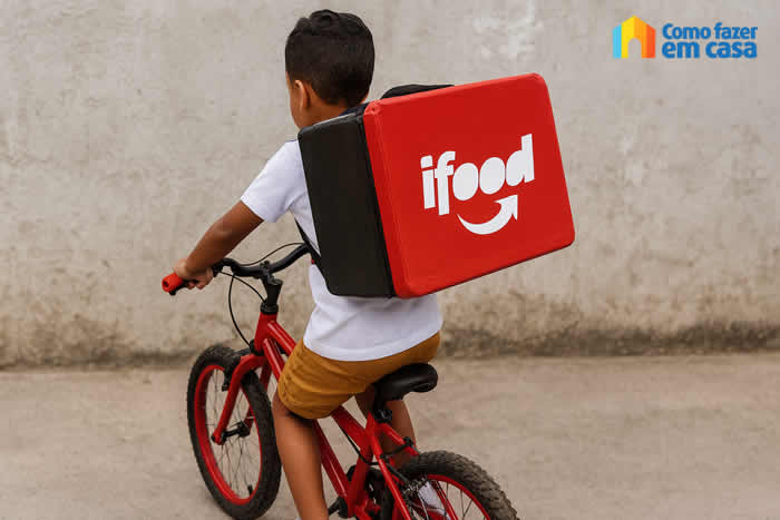Mochila Maluca de Entegador de iFood