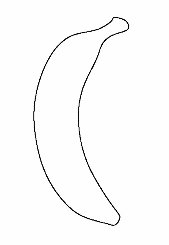 Molde de Banana