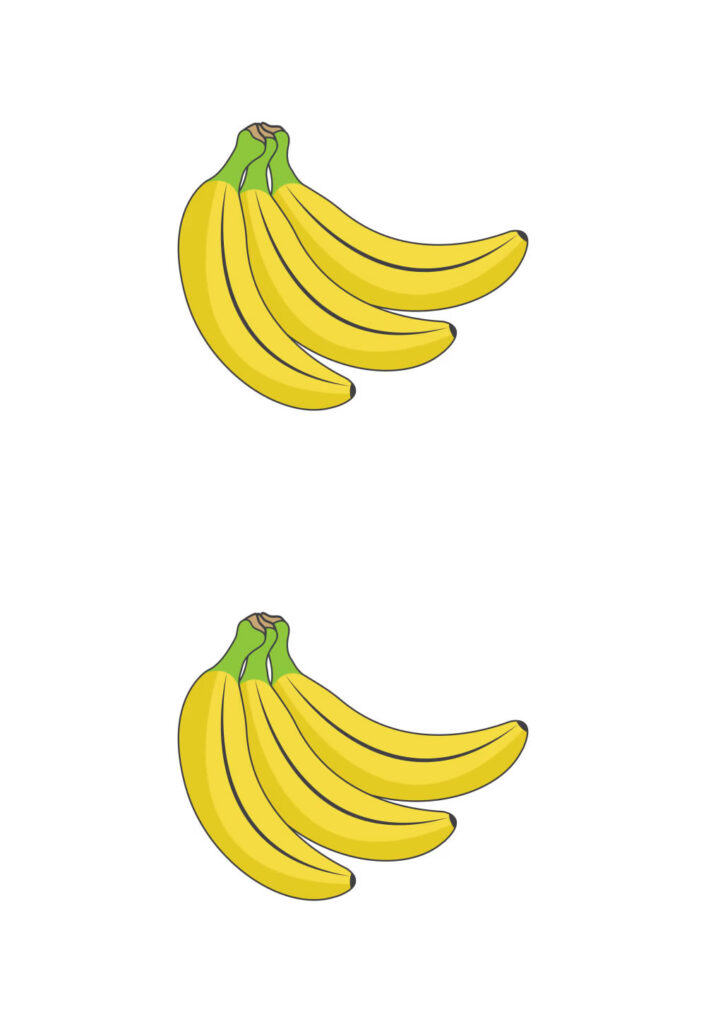 Molde de Bananas