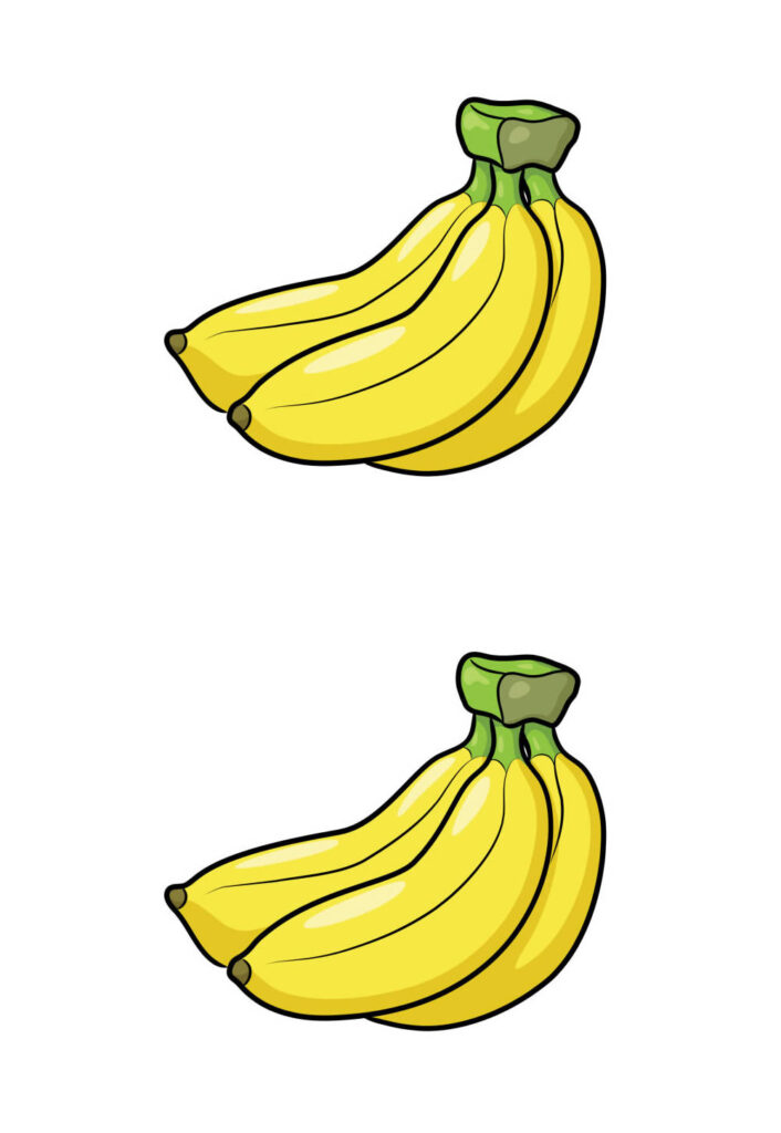 Moldes de Bananas