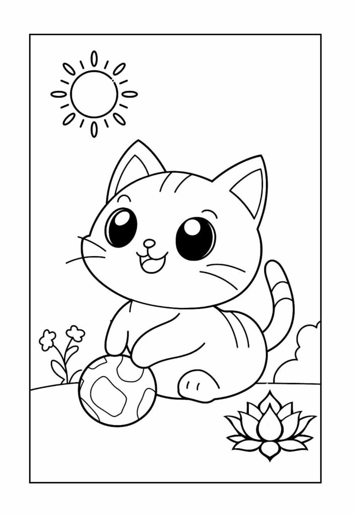 Desenho de Gatinho