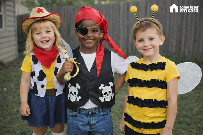 Fantasia Infantil para Carnaval