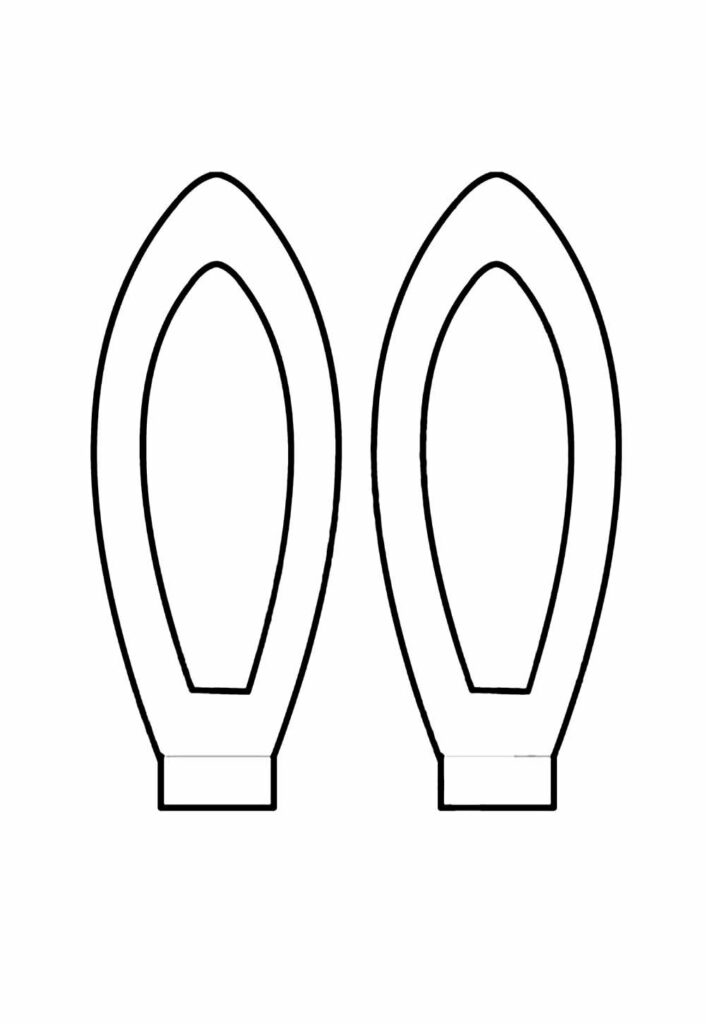 Moldes de Orelha de Coelho