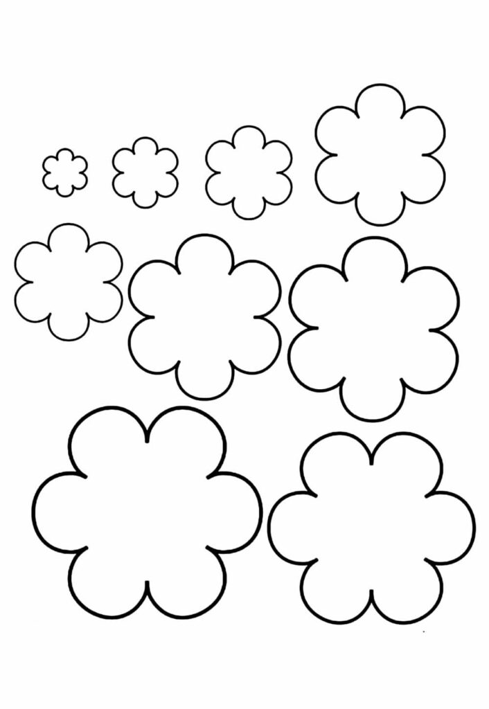 Molde para Flor
