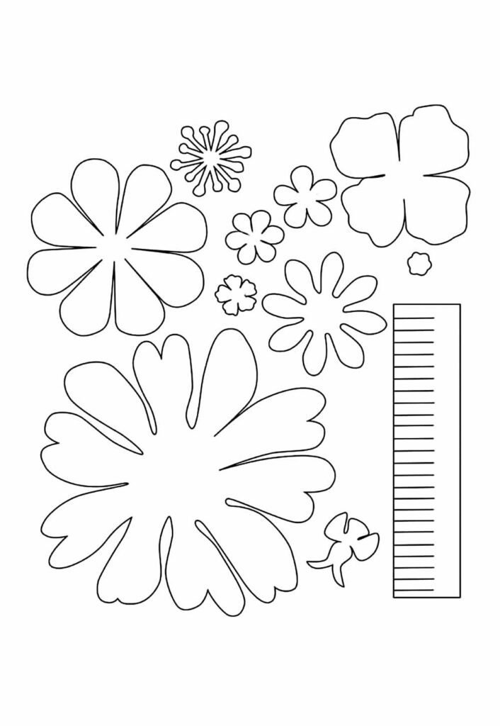 Moldes de Flor
