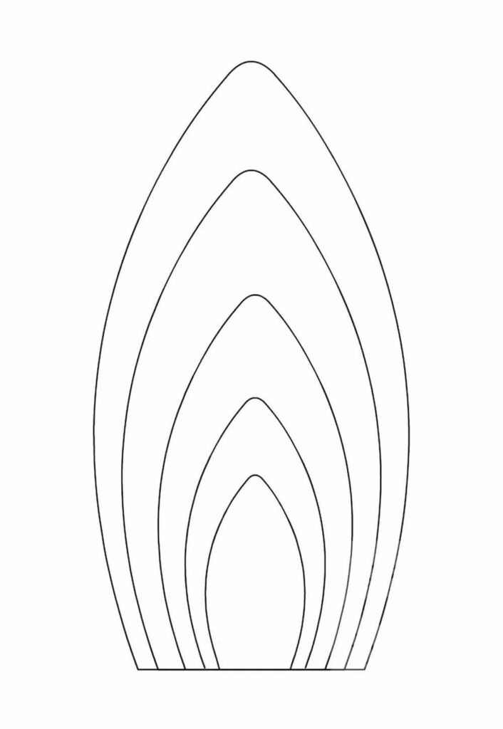 Moldes de Pétala de Flor