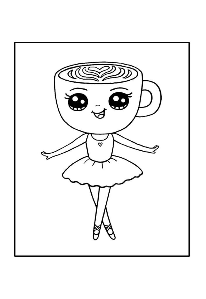 Bailarina Cappuccina Imprimir