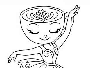 Desenhos da Bailarina Cappuccina