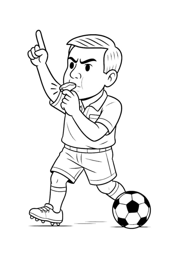 Desenho de Árbitro