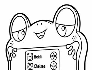 Desenhos da Lilypad para colorir