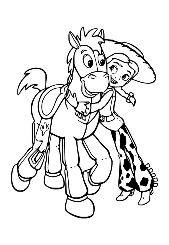 Desenho de Jessie - Toy Story
