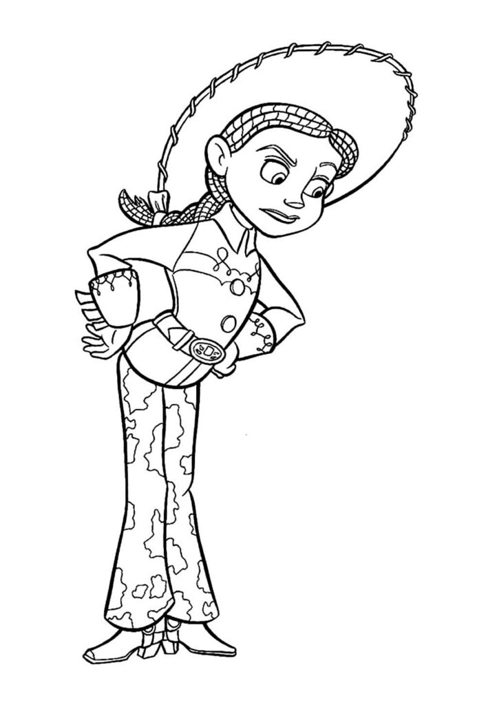 Desenho de Jessie - Toy Story