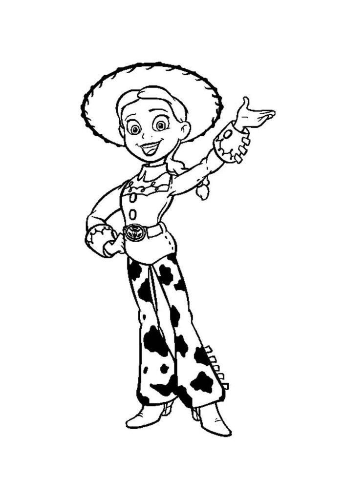 Jessie - Toy Story - Colorir
