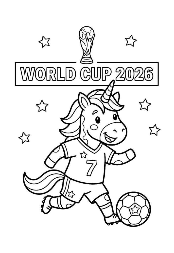 Desenho Mascote Copa do Mundo