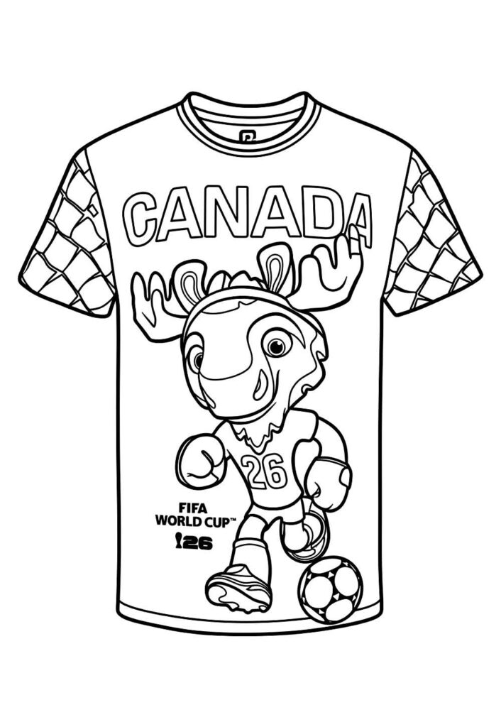 Desenho Mascote Copa