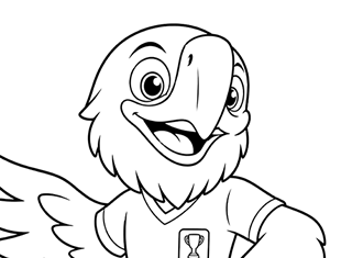 Desenhos de Mascote das Copa