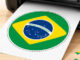 Moldes Redondos da Bandeira do Brasil para Imprimir