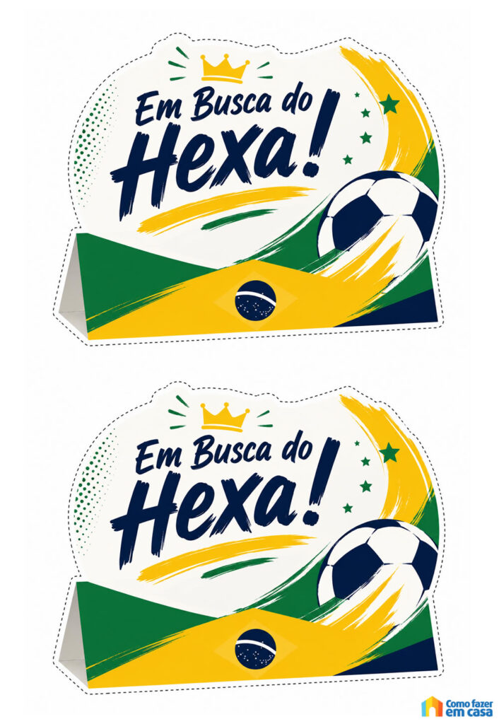 Enfeites do Brasil para Imprimir