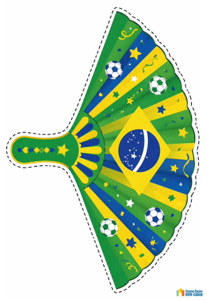 Leque do Brasil para Copa
