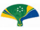 Leques do Brasil para Copa do Mundo