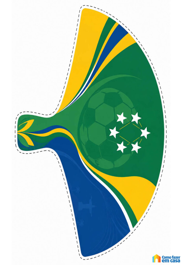 Leque do Brasil para Copa do Mundo