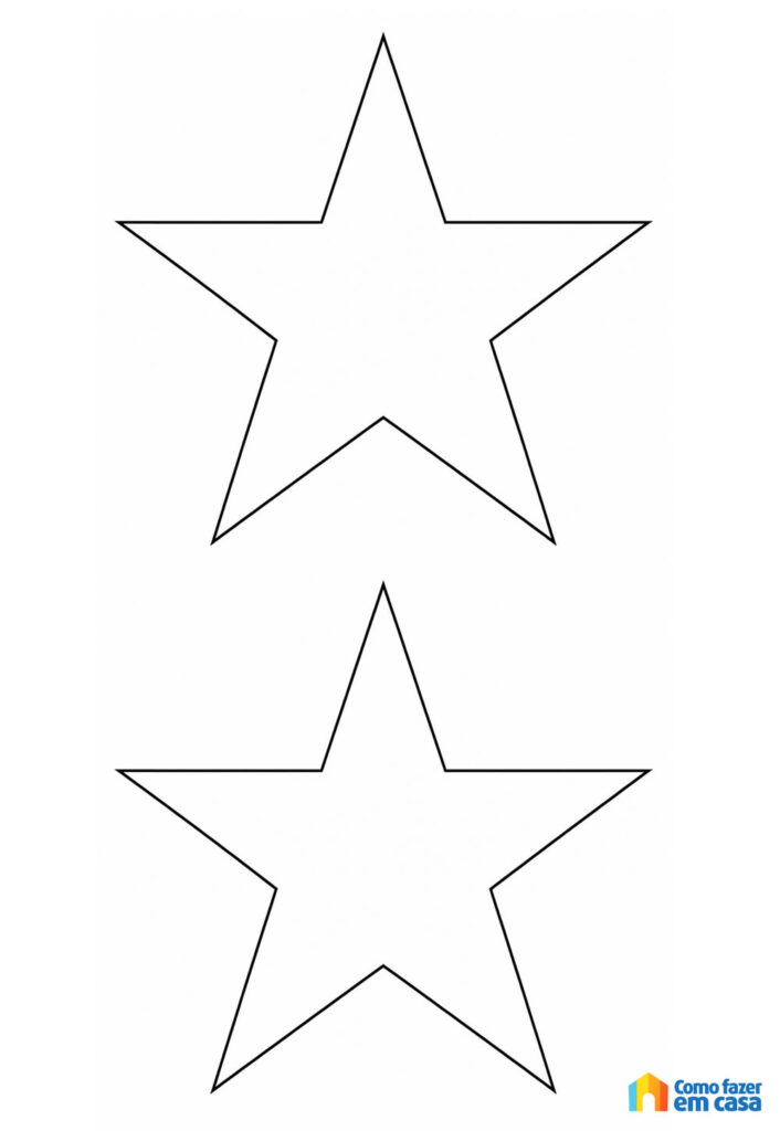 Molde de Estrelas